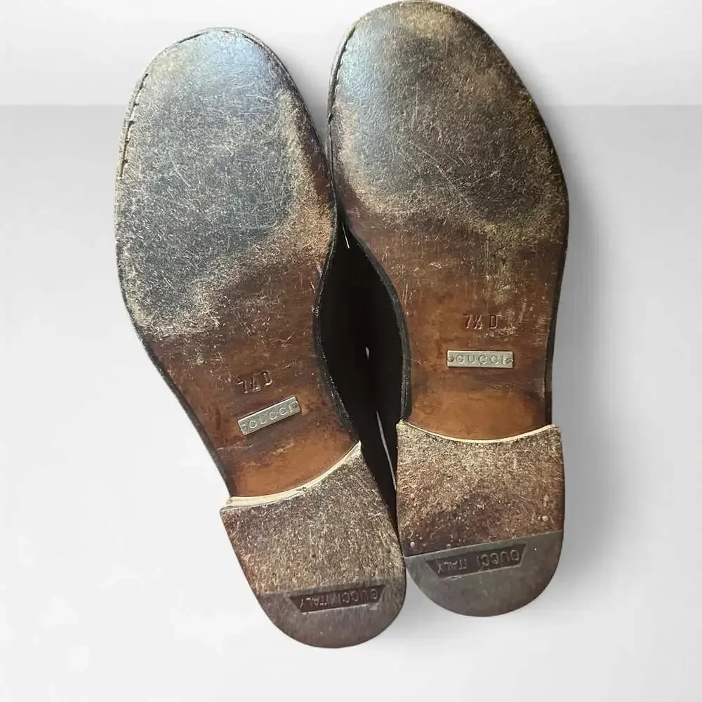 Gucci horsebit leather